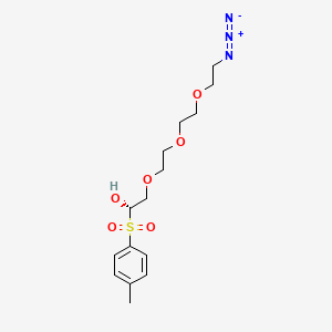 (1S)-2-[2-[2-(2-azidoethoxy)ethoxy]ethoxy]-1-(4-methylphenyl)sulfonylethanol