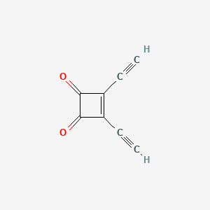 3,4-Diethynylcyclobut-3-ene-1,2-dione