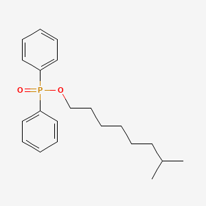 [7-Methyloctoxy(phenyl)phosphoryl]benzene