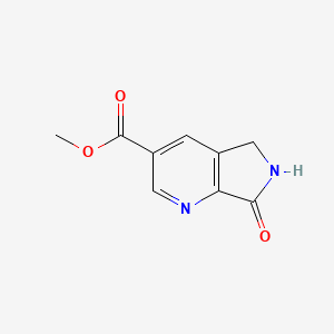methyl 7-oxo-5H,6H,7H-pyrrolo[3,4-b]pyridine-3-carboxylate