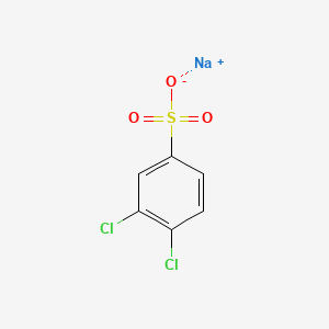 molecular formula C6H3Cl2NaO3S B13835793 Sodium 3,4-dichlorobenzenesulfonate 