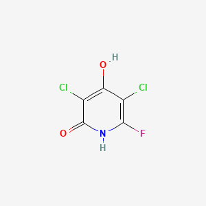 3,5-dichloro-6-fluoro-4-hydroxy-1H-pyridin-2-one