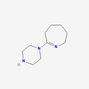 7-(Piperazin-1-yl)-3,4,5,6-tetrahydro-2H-azepine