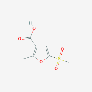 5-Methanesulfonyl-2-methylfuran-3-carboxylic acid