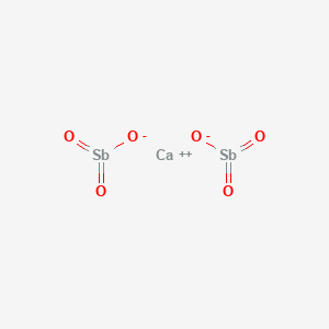 molecular formula CaO6Sb2 B13835895 Calcium stibenate 