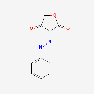 2,4(3H,5H)-Furandione, 3-(phenylazo)-