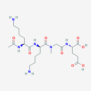 Acetyl-(D-Lys2,Sar3)-Melanotropin-Potentiating Factor