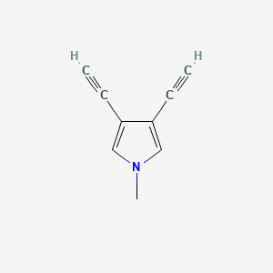 3,4-Diethynyl-1-methylpyrrole