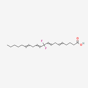 10,10-difluoroicosa-5,8,11,14-tetraenoic acid