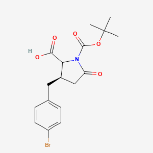 (4R)-Boc-4-(4-bromobenzyl)-Pyr-OBzl