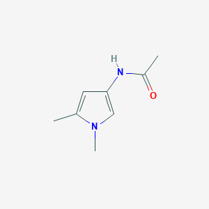 N-(1,5-dimethylpyrrol-3-yl)acetamide