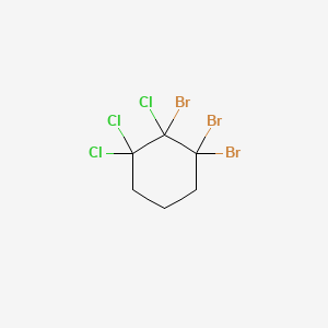 Tribromotrichlorocyclohexane