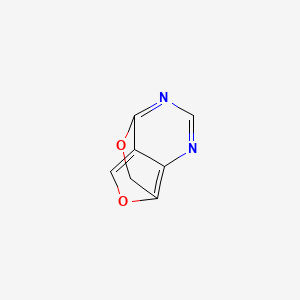 molecular formula C7H4N2O2 B13836064 2,5-Dioxa-9,11-diazatricyclo[5.4.0.04,8]undeca-1(11),4(8),6,9-tetraene 