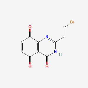 2-(2-bromoethyl)-3H-quinazoline-4,5,8-trione