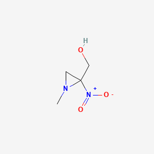 (1-Methyl-2-nitroaziridin-2-yl)methanol