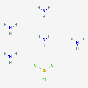 molecular formula Cl3H15N5Rh B13836109 Chloropentaamminerhodium(III)chloride 