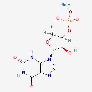 molecular formula C10H10N4NaO8P B13836179 Cxmp sodium salt 