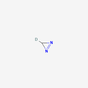 molecular formula CH2N2 B13836185 3-deuterio-3H-diazirine 