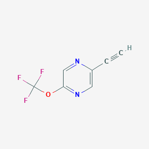 2-Ethynyl-5-(trifluoromethoxy)pyrazine