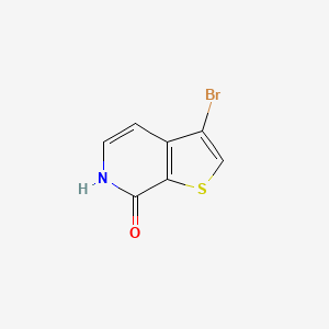 3-Bromothieno[2,3-c]pyridin-7-ol