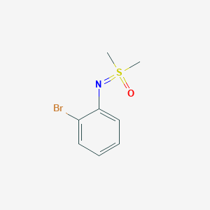 [(2-Bromophenyl)imino]dimethyl-lambda6-sulfanone