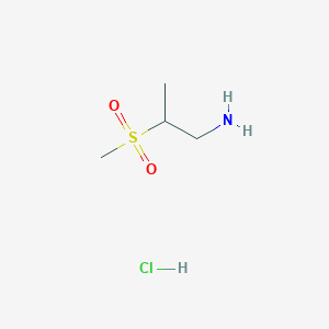 2-Methanesulfonylpropan-1-amine hydrochloride