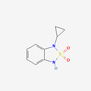 1-Cyclopropyl-1,3-dihydro-2lambda6,1,3-benzothiadiazole-2,2-dione