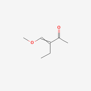 2-Pentanone, 3-(methoxymethylene)-