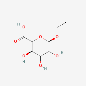 (3R,6R)-6-ethoxy-3,4,5-trihydroxyoxane-2-carboxylic acid