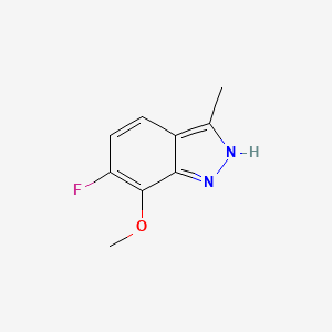 6-Fluoro-7-methoxy-3-methyl-1H-indazole