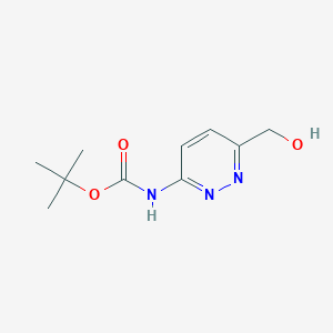 tert-butyl N-[6-(hydroxymethyl)pyridazin-3-yl]carbamate