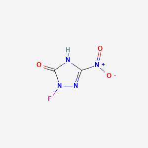 2-fluoro-5-nitro-4H-1,2,4-triazol-3-one