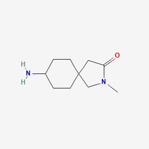 8-Amino-2-methyl-2-azaspiro[4.5]decan-3-one