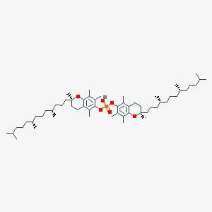 bis[(2R)-2,5,7,8-tetramethyl-2-[(4R,8R)-4,8,12-trimethyltridecyl]-3,4-dihydrochromen-6-yl] hydrogen phosphate