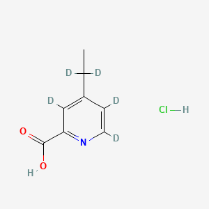 molecular formula C8H10ClNO2 B13836689 4-Ethyl-pyridine-2-carboxylic Acid-d5 Hydrochloride 