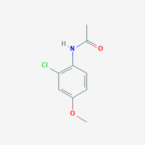 molecular formula C9H10ClNO2 B13836729 N-(2-Chloro-4-methoxyphenyl)acetamide CAS No. 31601-42-0