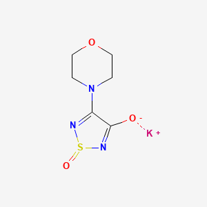 4-(4-Morpholinyl)-1,2,5-Thiadiazol-3(2H)-one1-OxidePotassiumSalt