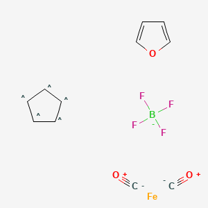 molecular formula C11H9BF4FeO3- B13836828 CID 131701058 