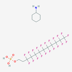 Mono[2-(perfluorodecyl)ethyl] Phosphate Cyclohexylamine Salt