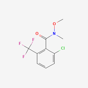 2-Chloro-N-methoxy-N-methyl-6-(trifluoromethyl)benZamide