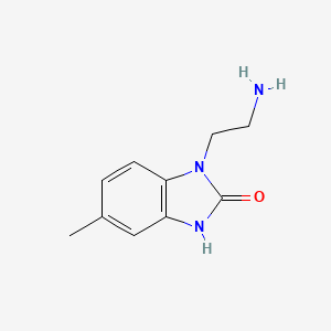 3-(2-aminoethyl)-6-methyl-1H-benzimidazol-2-one