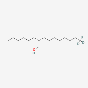 molecular formula C16H34O B13837106 2-Hexyl-1-decanol-d3 