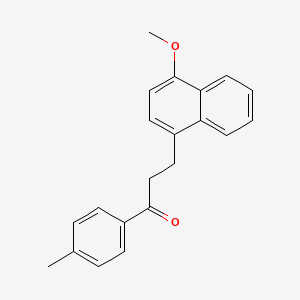 1-(4-Methylphenyl)-3-(1-(4-methoxynaphthalenyl))-1-propanone