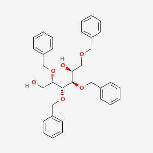 (2S,3R,4R,5S)-2,3,4,6-tetrakis(phenylmethoxy)hexane-1,5-diol