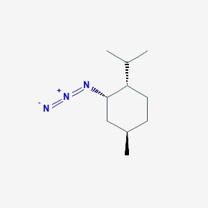 molecular formula C10H19N3 B13837117 (1S,2S,5R)-Neomenthyl azide 