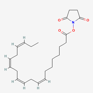 molecular formula C24H35NO4 B13837171 Vaccenic Acid Ethyl-d5 Ester 