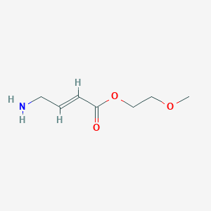 molecular formula C7H13NO3 B13837244 2-Methoxyethyl 4-aminocrotonate 