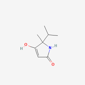 4-hydroxy-5-methyl-5-propan-2-yl-1H-pyrrol-2-one