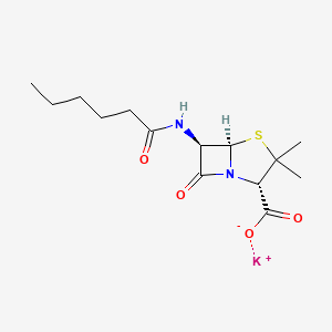 molecular formula C14H21KN2O4S B13837273 Penicillin DF Potassium Salt 