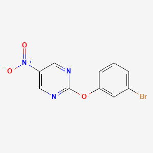 2-(3-Bromophenoxy)-5-nitropyrimidine